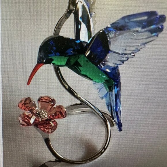 Swarovski crystal hummingbird - Picture 1 of 5